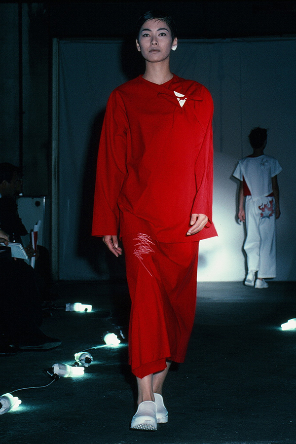 1993SS YOICHI NAGASAWA PARIS COLLECTION 「大漁旗」01